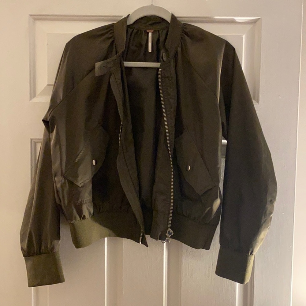 Free People Bomber Jacket